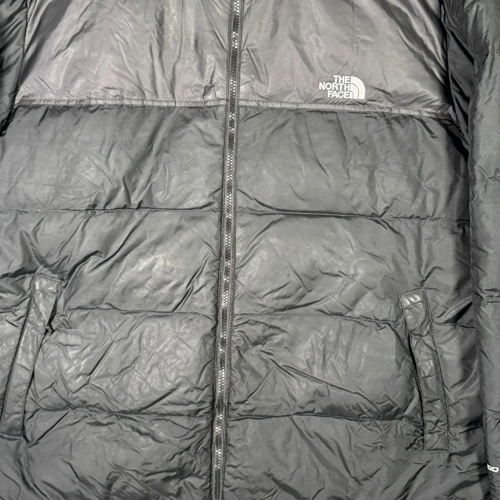 The‎ North Face Jacket Mens XL Black 700 Down Puffer Full Zip Nuptse*